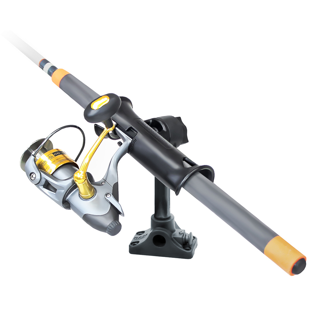 RAM Mount RAM Tube Jr. Fishing Rod Holder, Standard 6" Length Post Spline & Combo – view 1