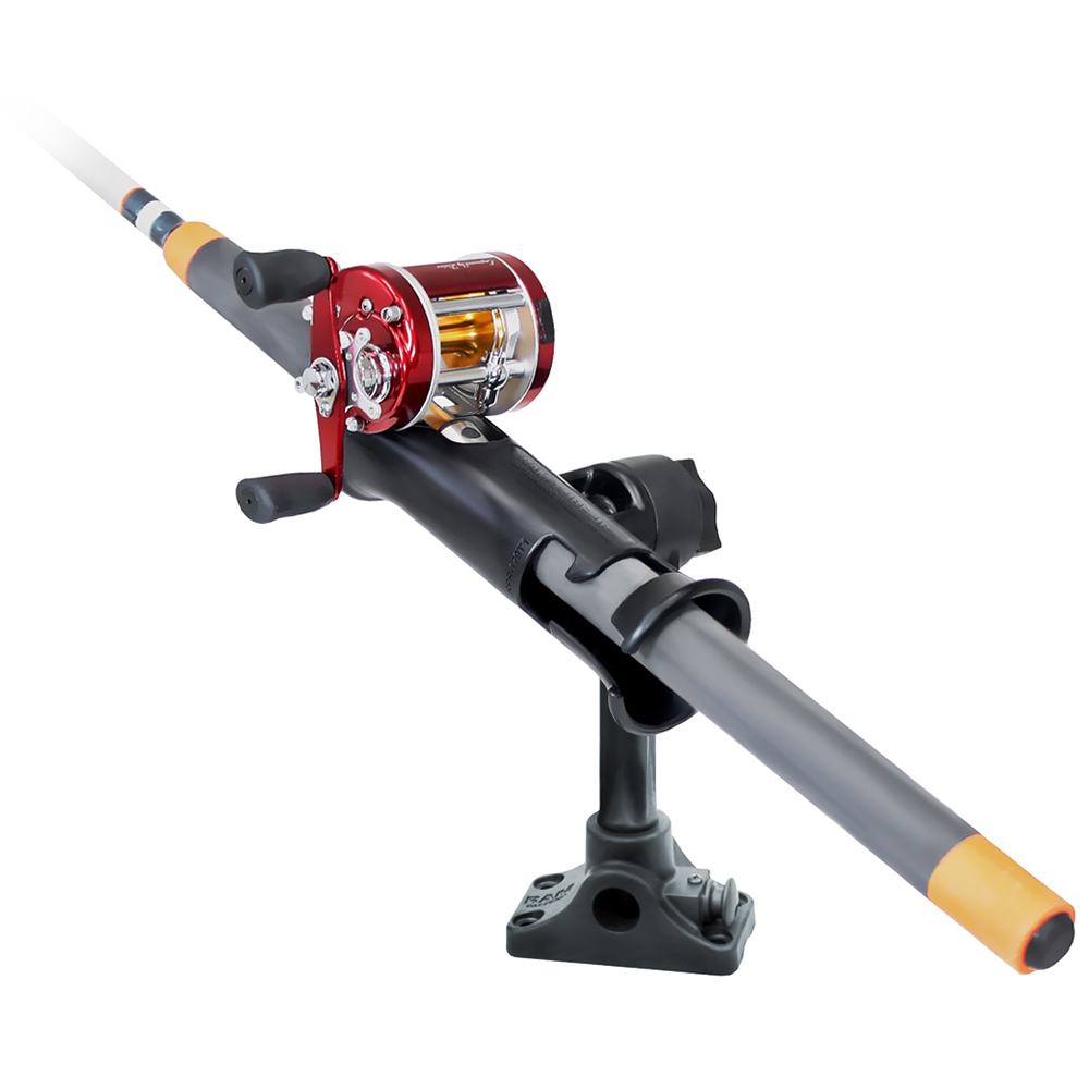 RAM Mount RAM Tube Jr. Fishing Rod Holder, Standard 6" Length Post Spline & Combo – view 2