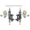 RAM Mount RAM Tube Jr. Rod Holder with Short 4" Length Post Spline & Flush Mounting Base – view 3