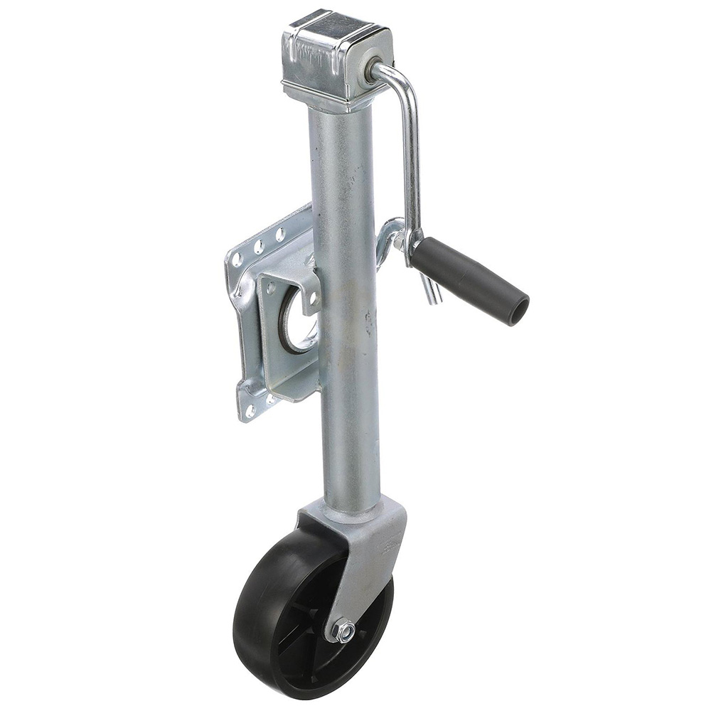 Attwood Fold-Up Trailer Jack - 1000 lb Capacity - Single Wheel – view 1