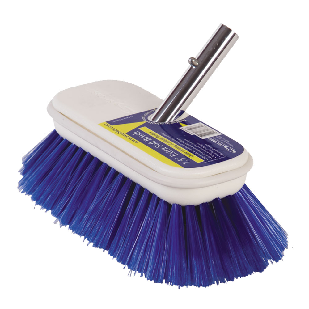[SW77340] Swobbit 7.5" Extra Soft Brush - Blue