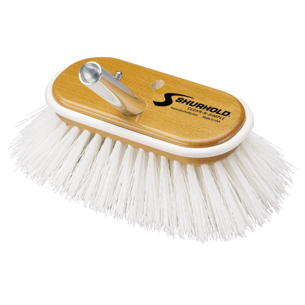 [950] Shurhold 6" Polypropylene Stiff Bristle Deck Brush