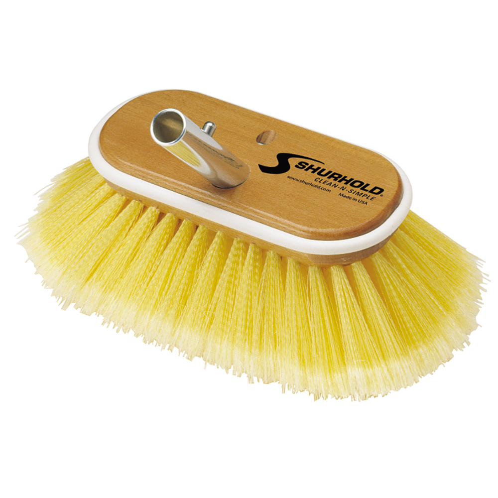 [960] Shurhold 6" Polystyrene Soft Bristles Deck Brush