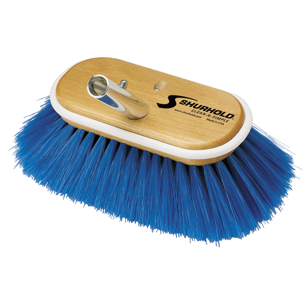 [970] Shurhold 6" Nylon Extra Soft Bristles Deck Brush