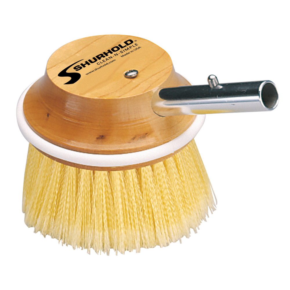 [50] Shurhold 5" Round Polystyrene Soft Brush for Windows, Hulls, & Wheels