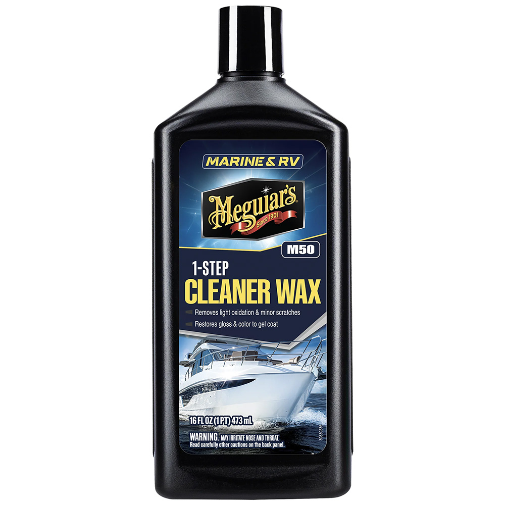 [M5016] Meguiar's #50 Boat/RV Cleaner Wax - Liquid 16oz