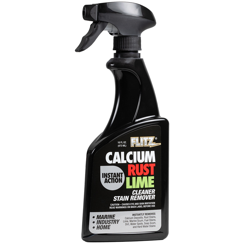 [CR 01606] Flitz Instant Calcium, Rust & Lime Remover - 16oz Spray Bottle