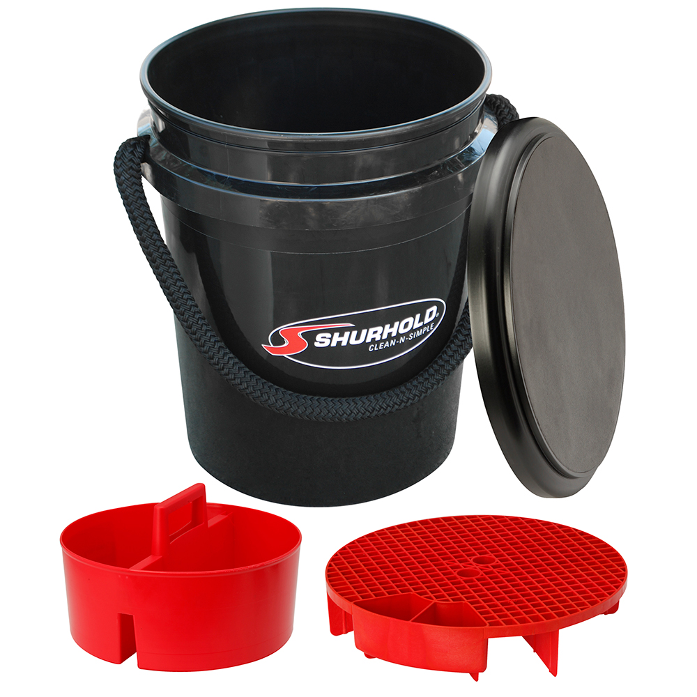 [2462] Shurhold One Bucket Kit - 5 Gallon - Black