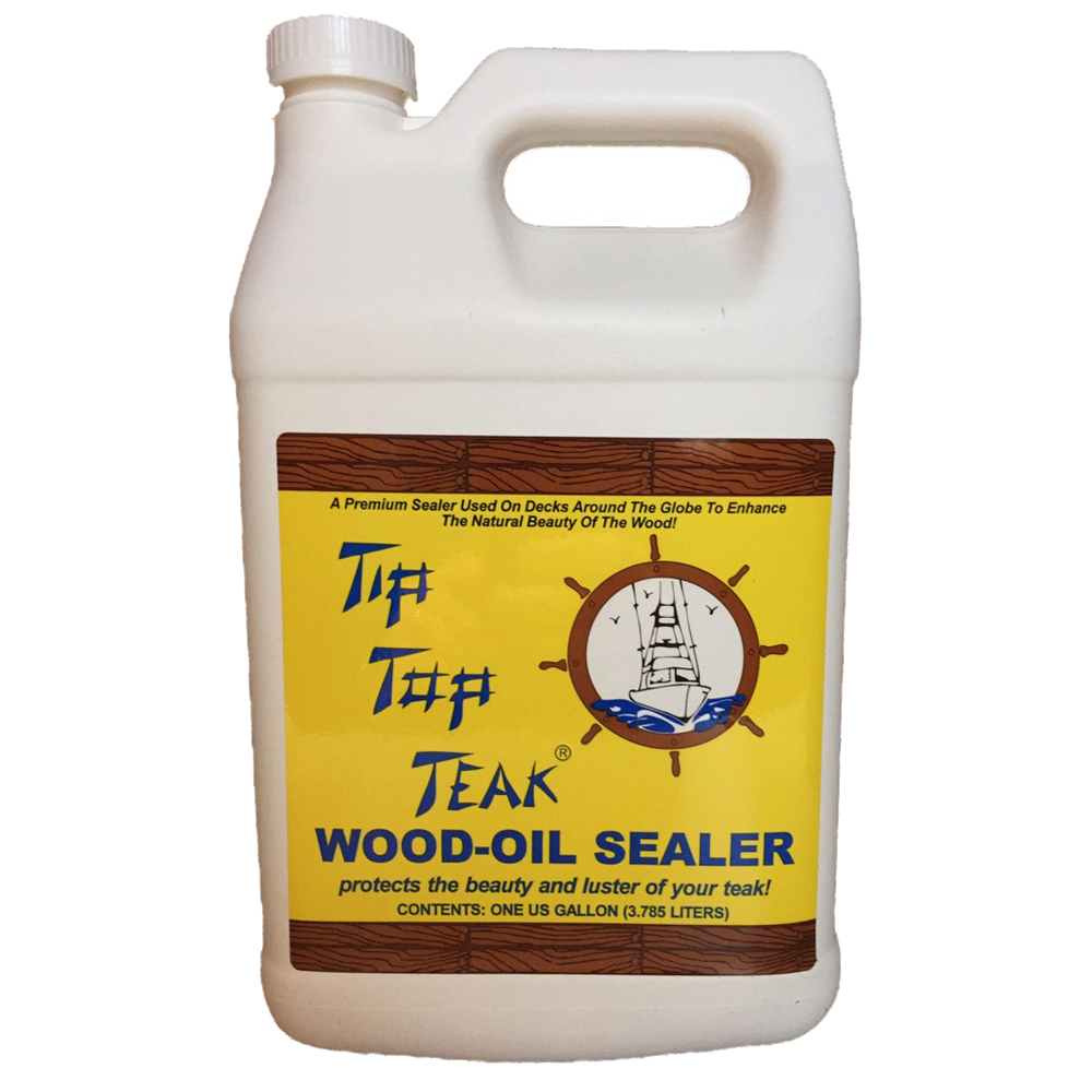 [TS 1002] Tip Top Teak Wood Oil Sealer - Gallon
