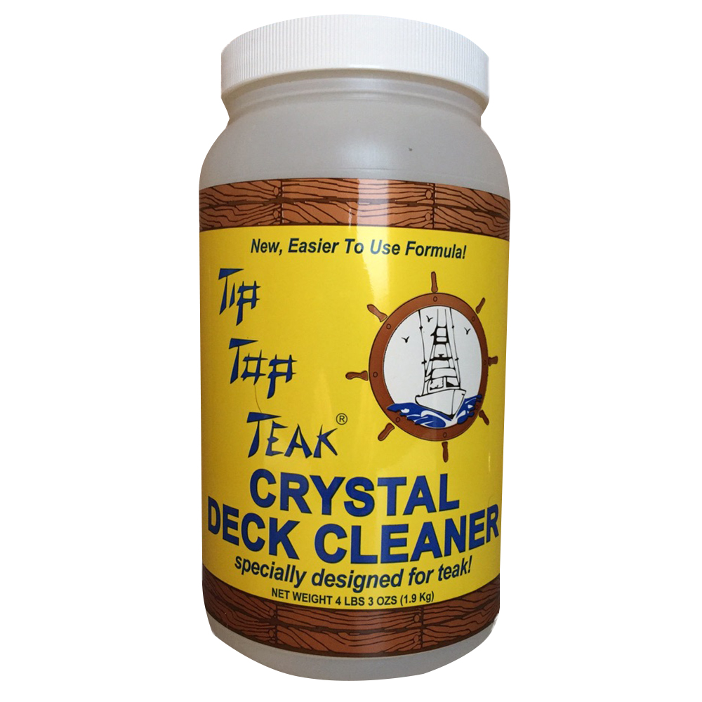 [TC 2001] Tip Top Teak Crystal Deck Cleaner - Half Gallon (4lbs 3oz)