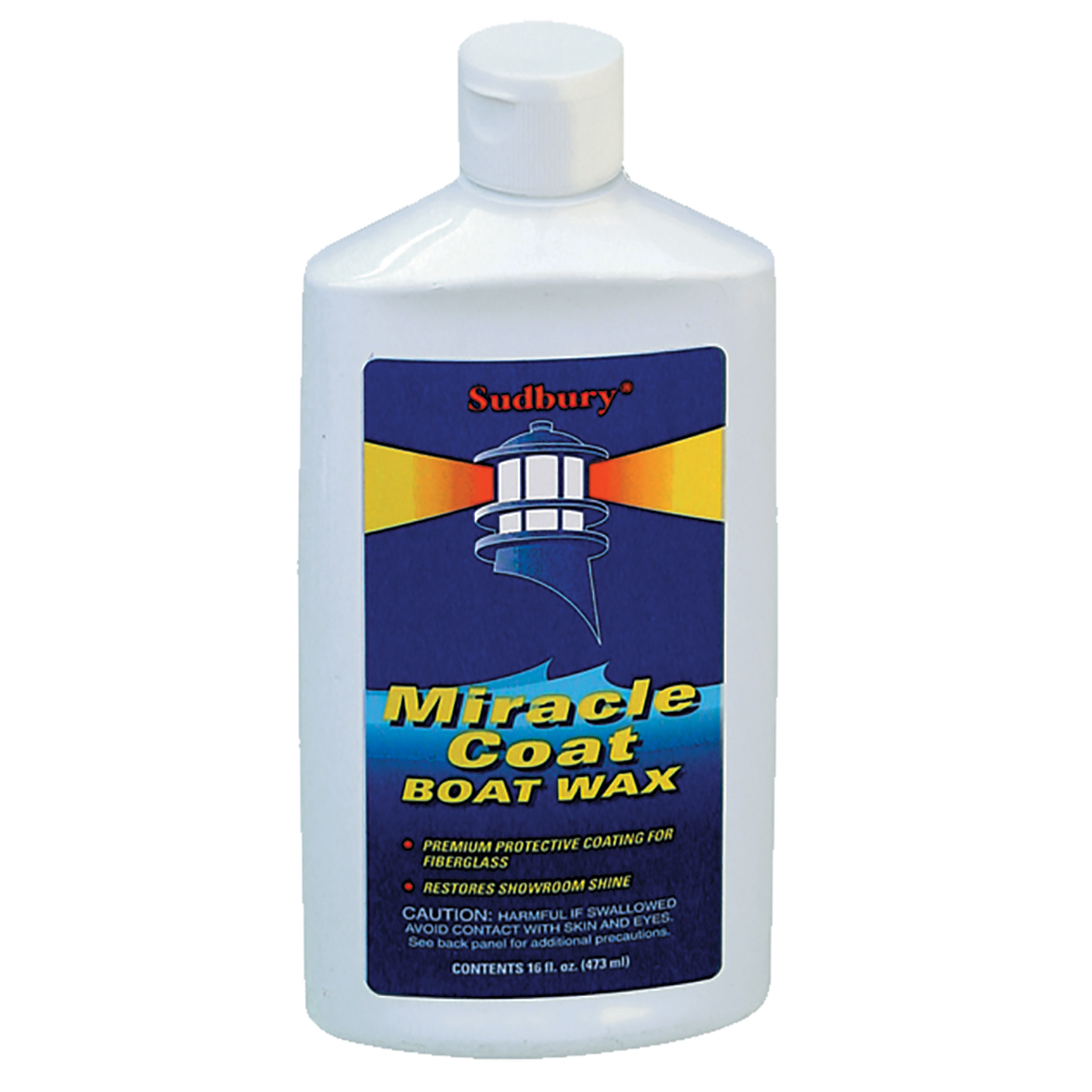 [412] Sudbury Miracle Coat Boat Wax - 16oz Liquid
