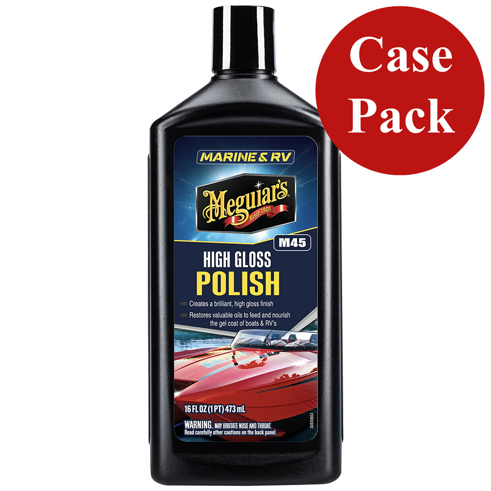 [M4516CASE] Meguiar's Boat/RV Polish & Gloss Enhancer - *Case of 6*