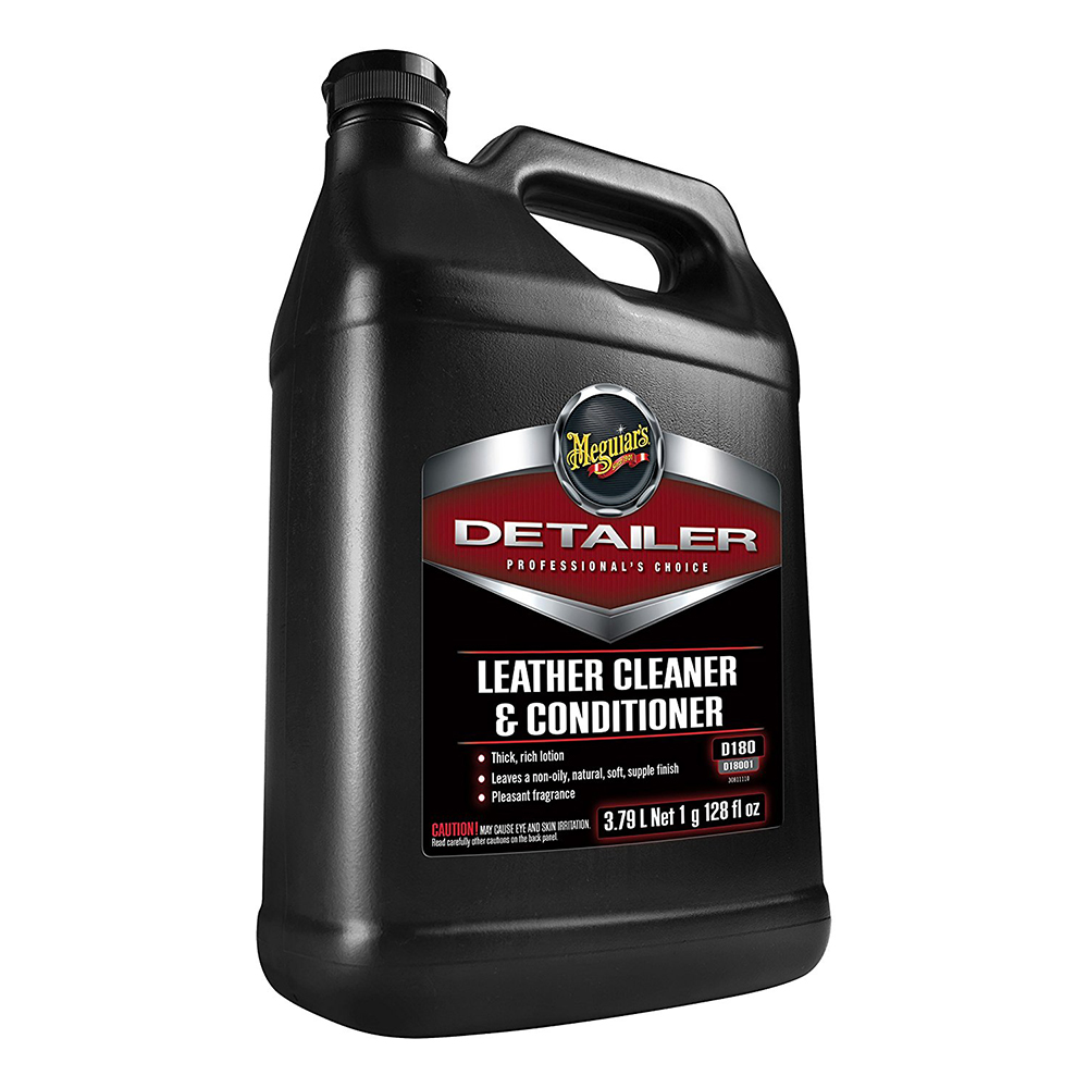 [D18001] Meguiar's Detailer Leather Cleaner & Conditioner - 1-Gallon