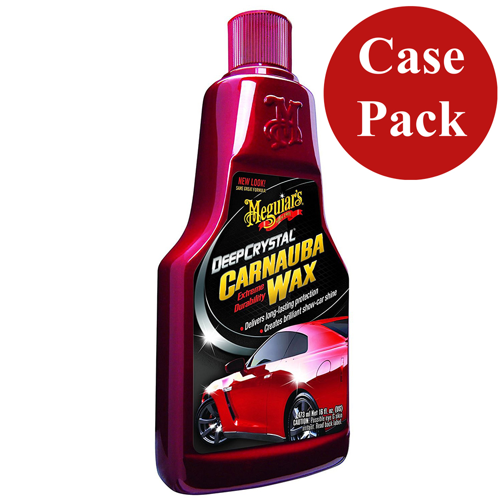 [A2216CASE] Meguiar's Deep Crystal® Carnauba Wax - 16oz *Case of 6*
