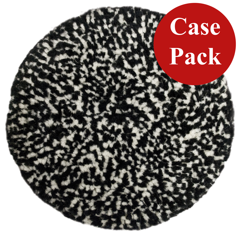 [890146CASE] Presta Wool Compounding Pad - Black & White Heavy Cut - *Case of 12*