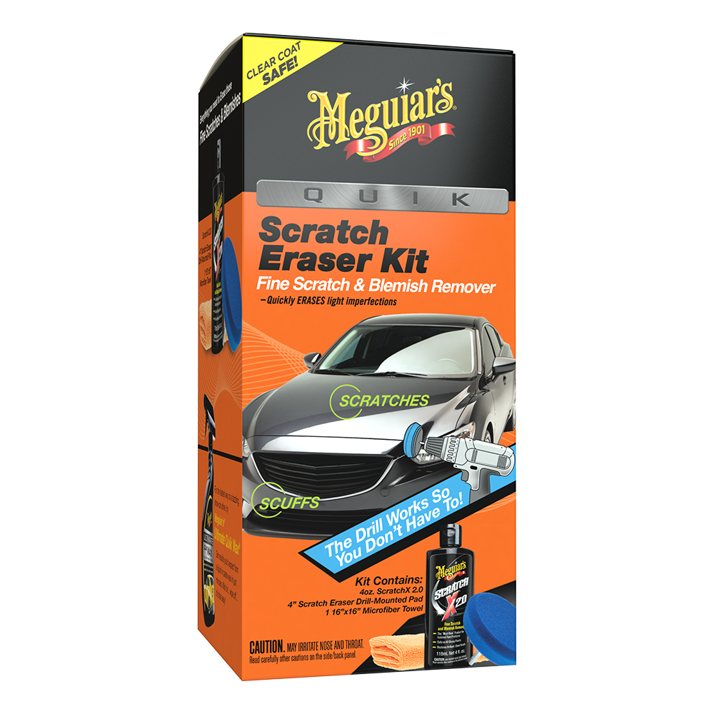 [G190200] Meguiar's Quik Scratch Eraser Kit
