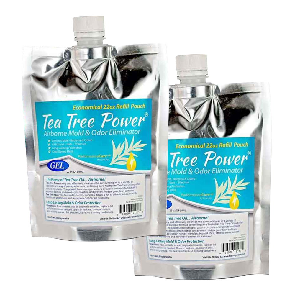 [770206] Forespar Tea Tree Power 44oz Refill Pouches (2)-22oz pouches