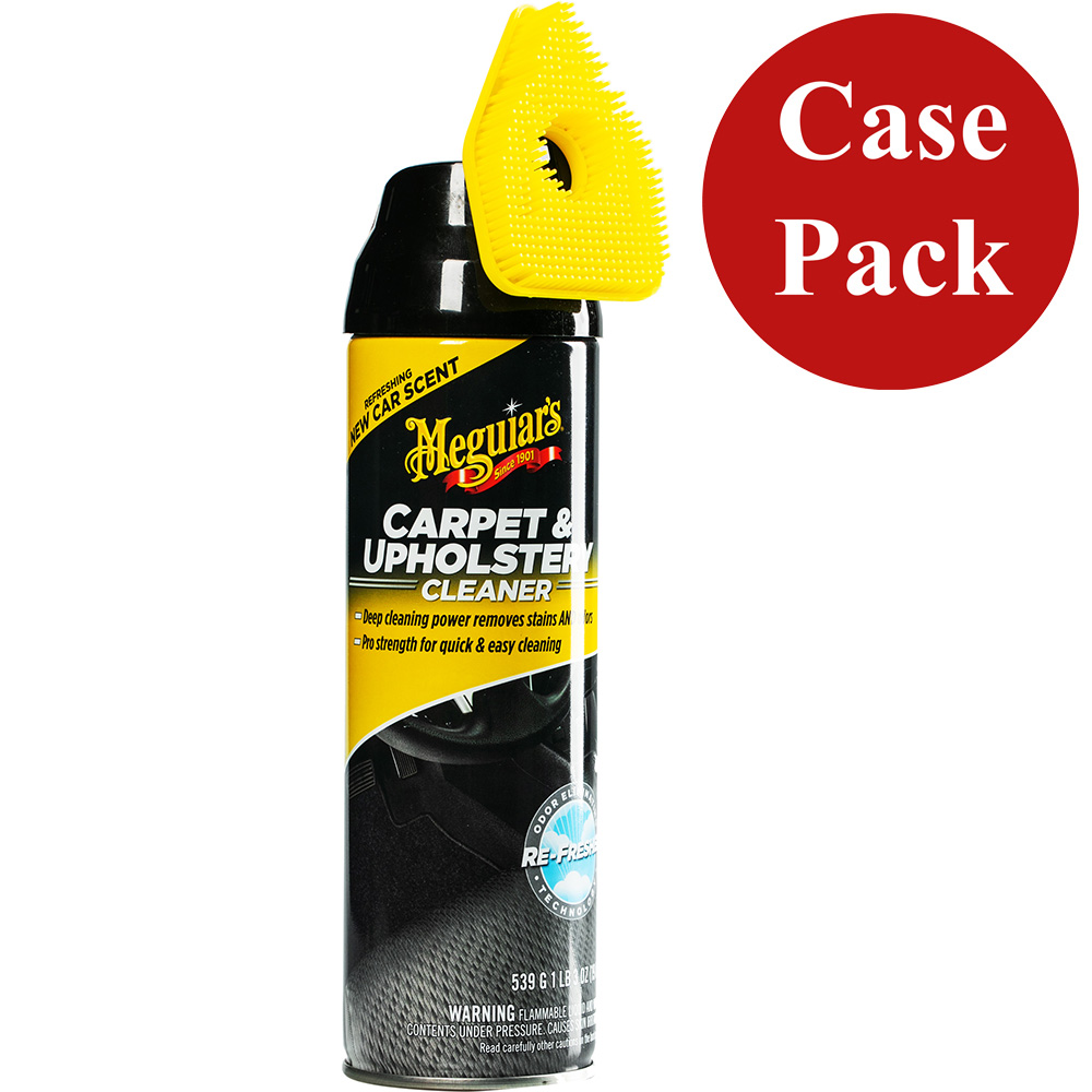 [G191419CASE] Meguiar's Carpet & Upholstery Cleaner - 19oz. *Case of 6*