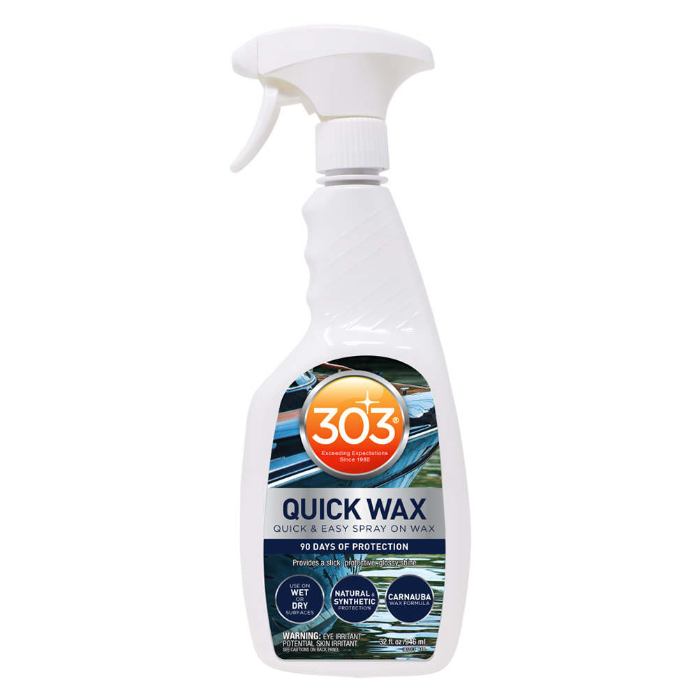 [30213] 303 Marine Quick Wax - 32oz
