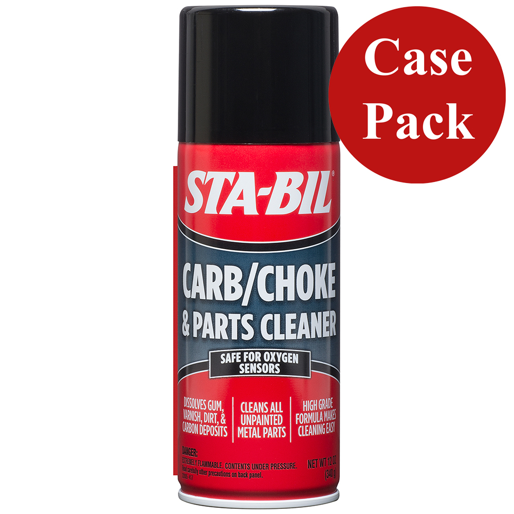 [22005CASE] STA-BIL Carb Choke & Parts Cleaner - 12.5oz *Case of 12*