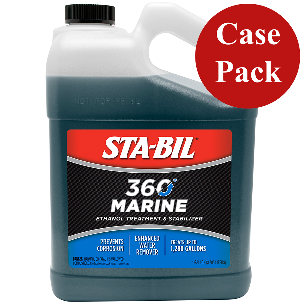 [22250CASE] STA-BIL 360® Marine™ - 1 Gallon *Case of 4*