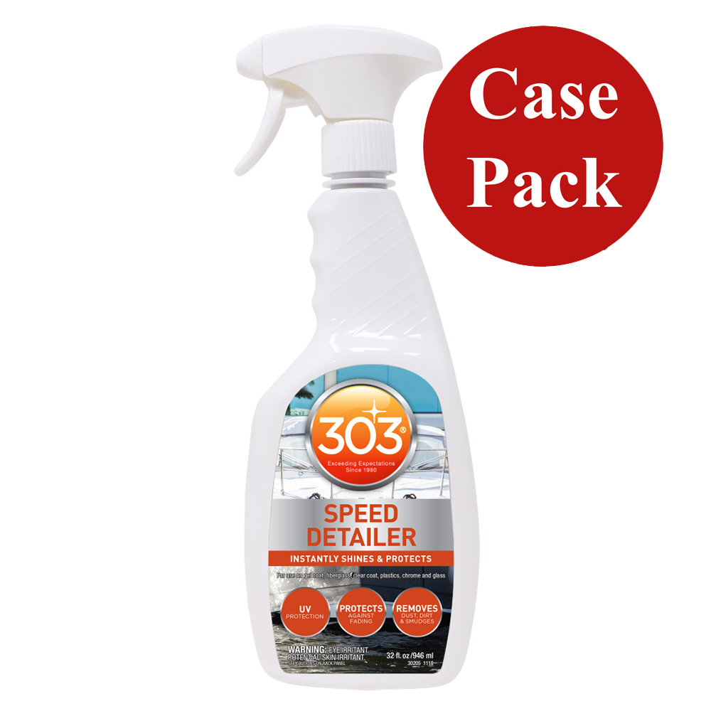 [30205CASE] 303 Marine Speed Detailer - 32oz *Case of 6*