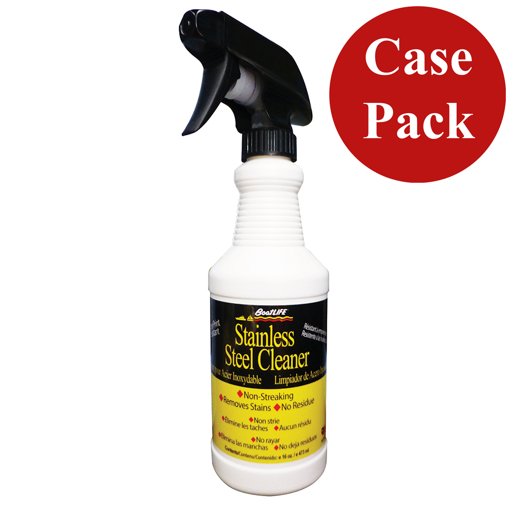 [1134CASE] BoatLIFE Stainless Steel Cleaner - 16oz *Case of 12*