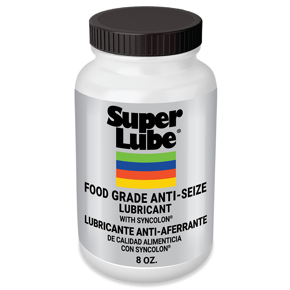 [48008] Super Lube Food Grade Anti-Seize with Syncolon® - 8oz Brush Bottle