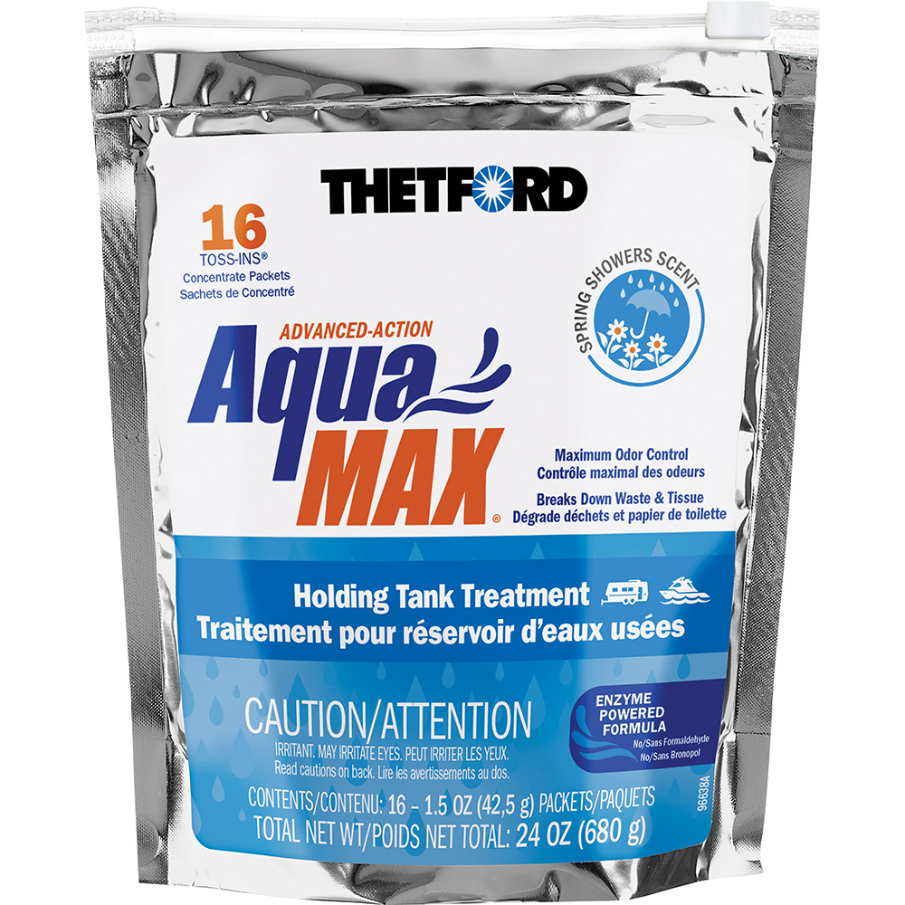 [96631] Thetford AquaMax® Holding Tank Treatment - 16 Toss-Ins - Spring Shower Scent