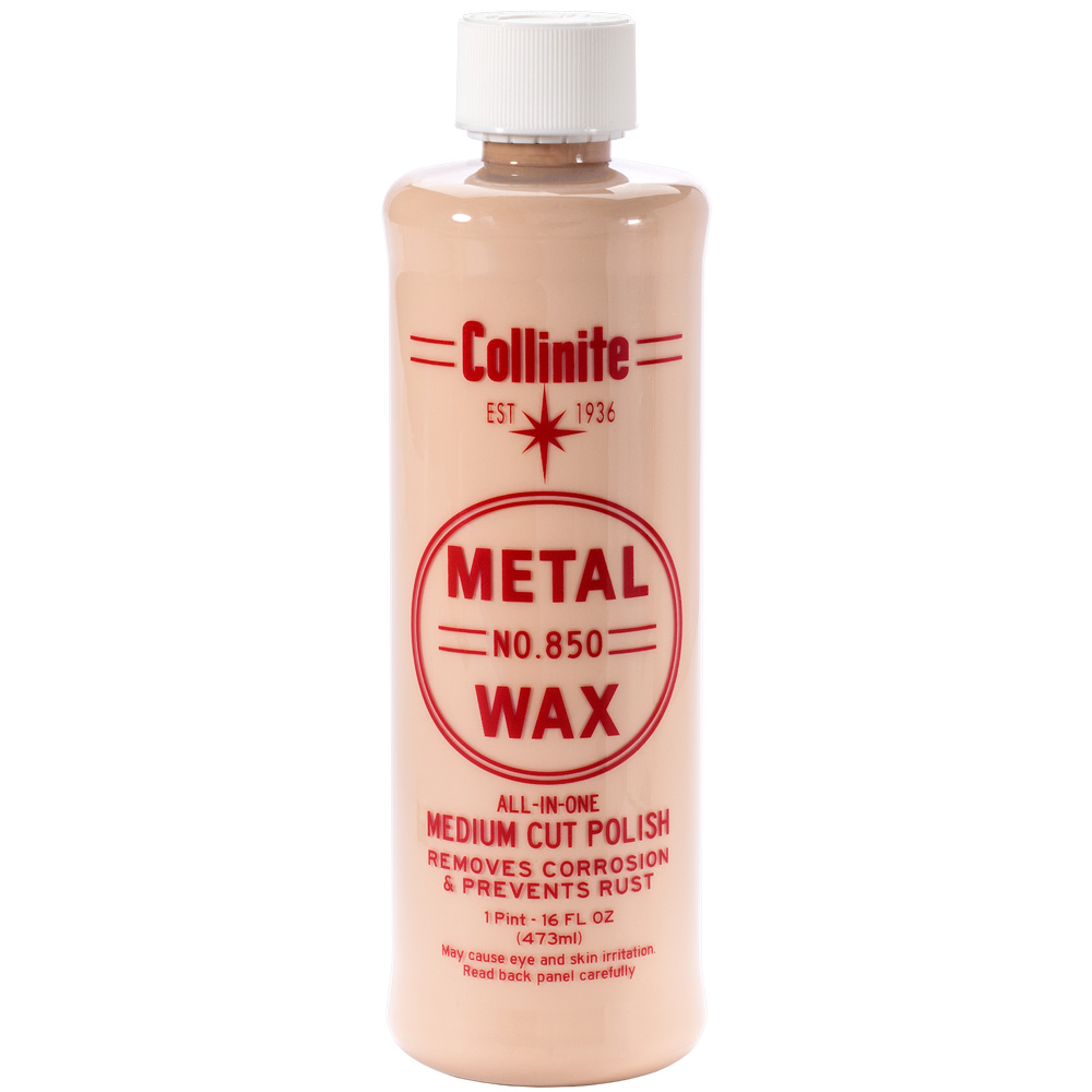 [850-16OZ] Collinite 850 Metal Wax - Medium Cut Polish - 16oz