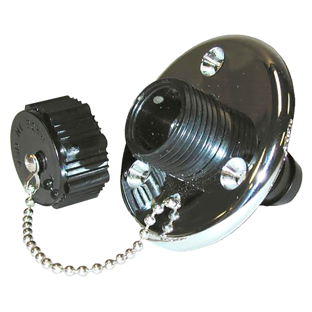 [WDV-1CP-DP] T-H Marine Washdown Valve with Chrome Base
