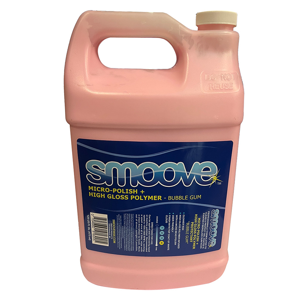 [SMO010] Smoove Bubble Gum Micro Polish + High Gloss Polymer - Gallon