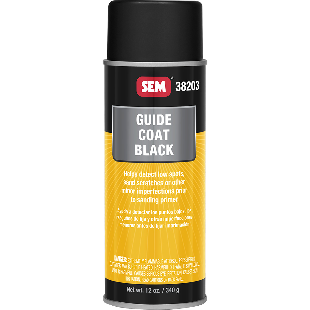 SEM Guide Coat - 16oz Aerosol Can - Black