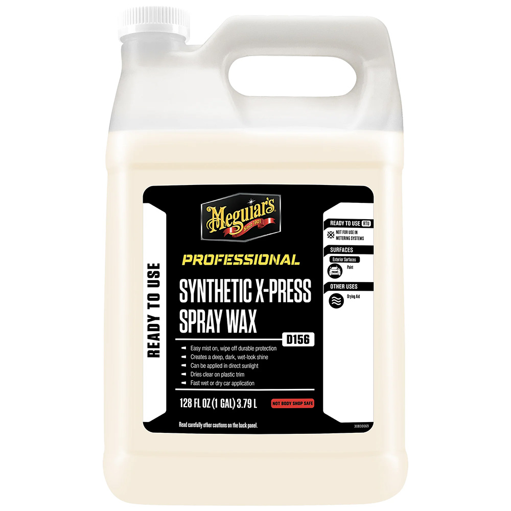 [D15601] Meguiar's Synthetic X-Press Spray Wax - 1 Gallon