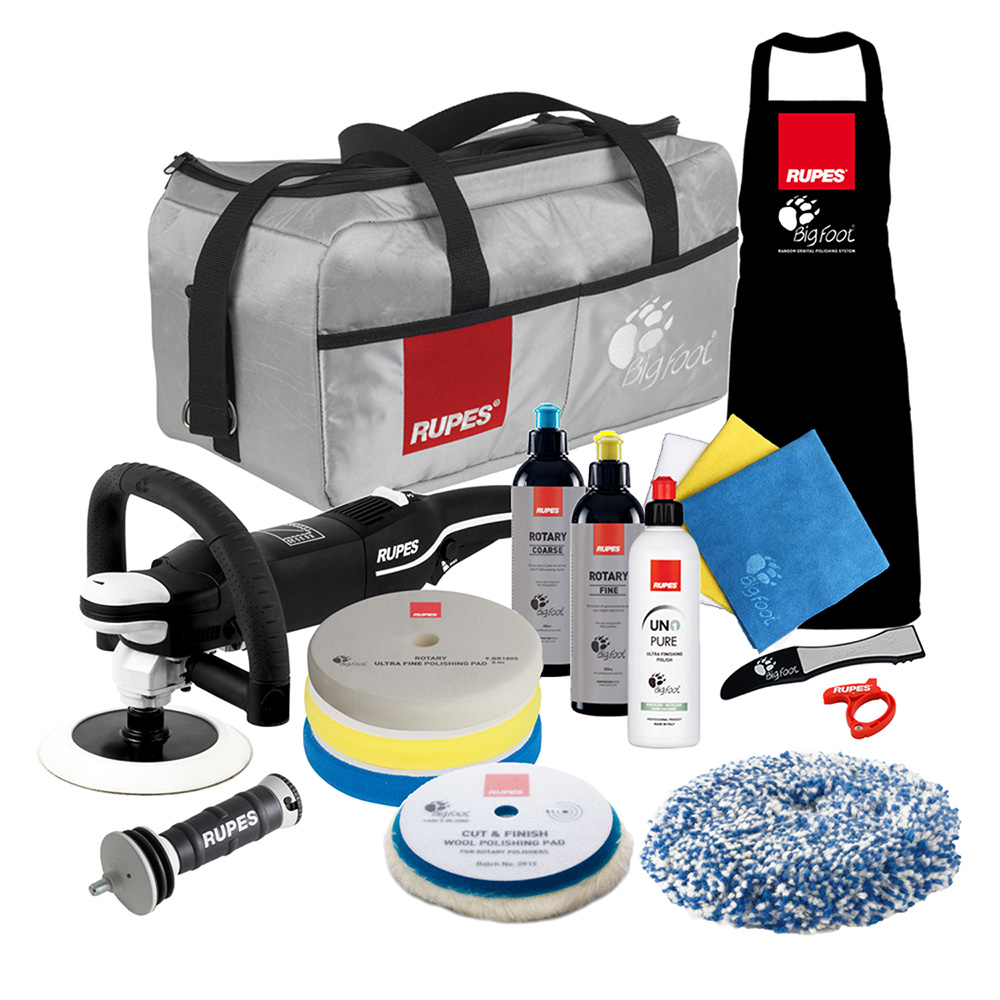 [LH19E/US/CMP] RUPES Rotary Polisher Bigfoot LH19E Complete Kit