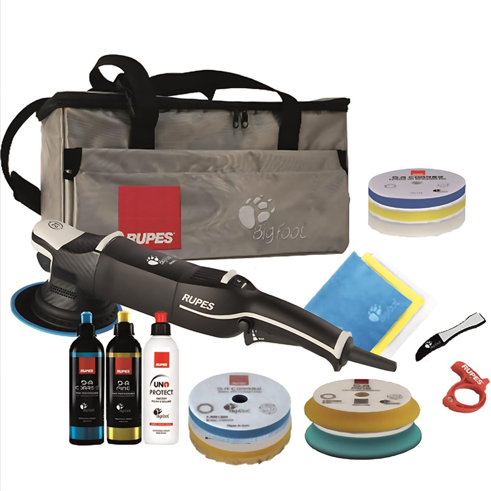 [LHR21V/US/CMP] RUPES Random Orbital Polisher Bigfoot LHR21 Mark V Complete Kit