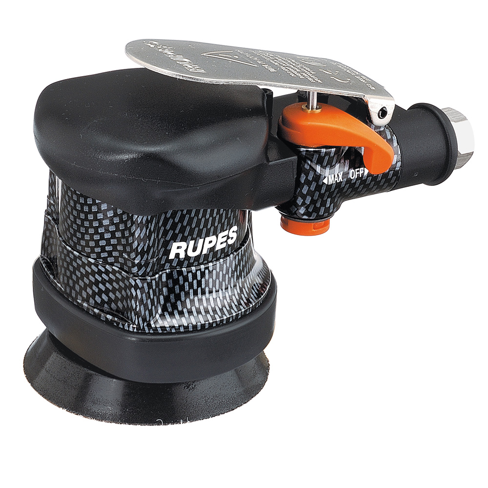 RUPES Pneumatic Random Orbital Palm Sander with 75mm Velcro Pad (Non-Vac)