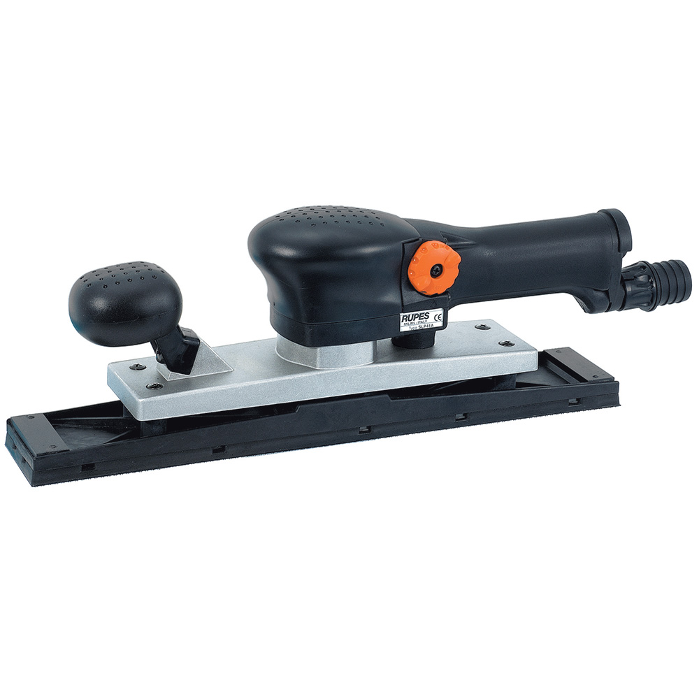 [SLP41A] RUPES Pneumatic Orbital Board Sander 70x400mm Velcro Pad & 5mm Orbit (Central Vac)