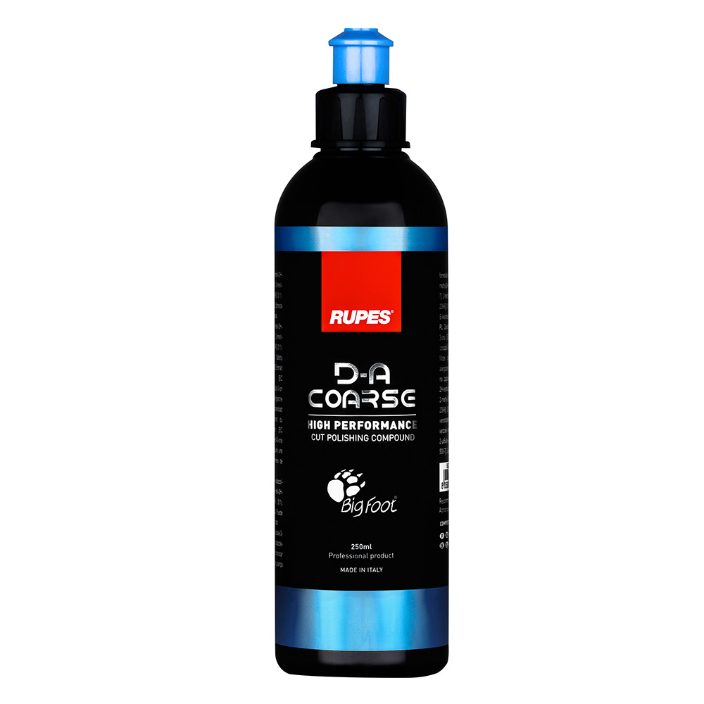 [9.DACOARSE250] RUPES D-A Coarse High Performance Cut Polishing Compound 250ml/8.5oz
