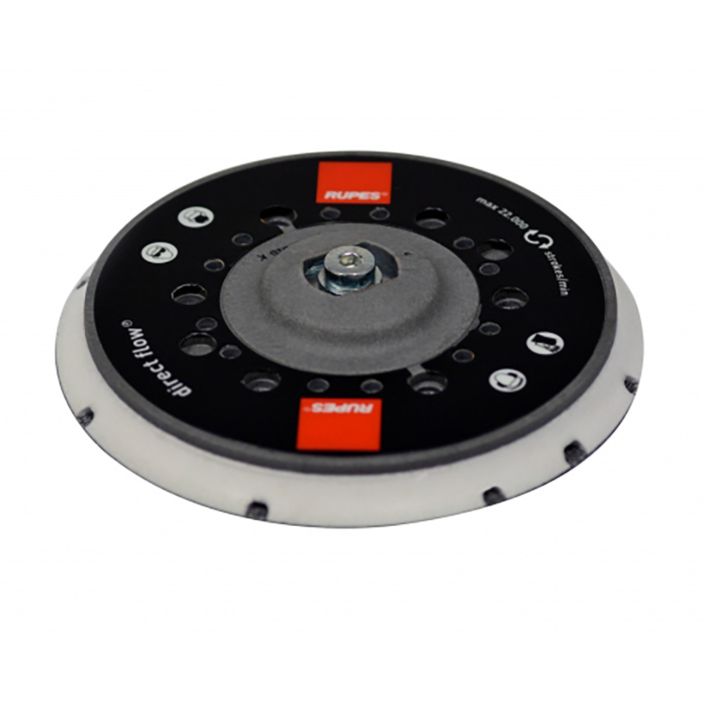[981.500] RUPES Backing Pad 150mm/6" Velcro Pad Multihole M8 Hard-H 12mm for ER-BR-RH Tools