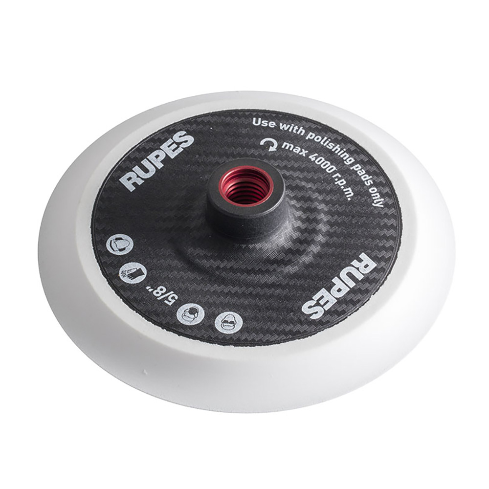RUPES Backing Pad 150mm/6" Velcro with 5/8" Female Thread