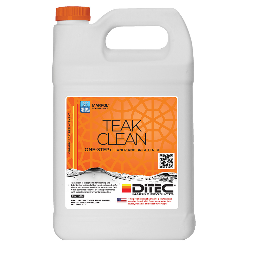 [4X-PPJ8-7BEW] DiTEC Teak Clean - Gallon