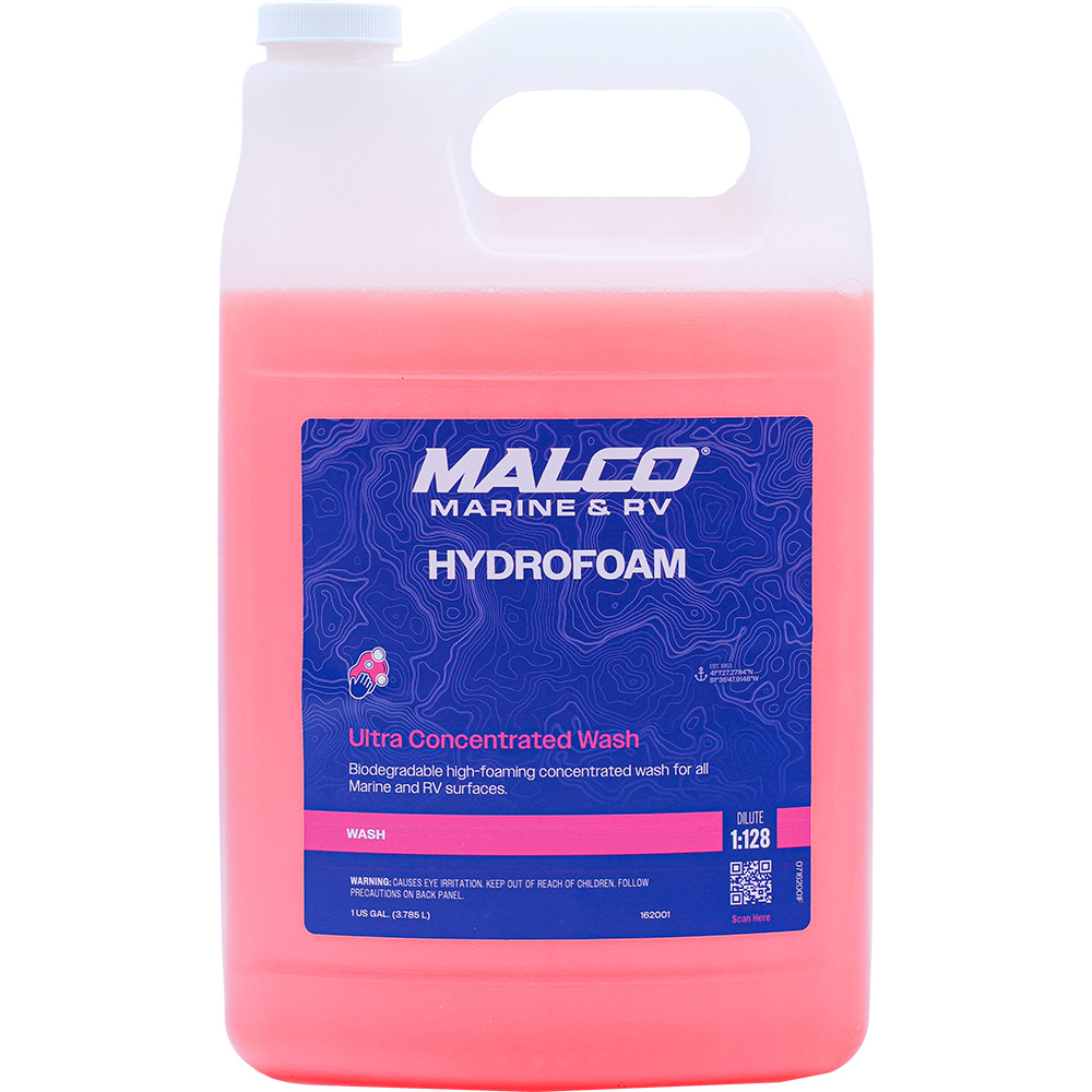 [162001] Malco HydroFoam Ultra Concentrated Boat Wash - 1 Gallon