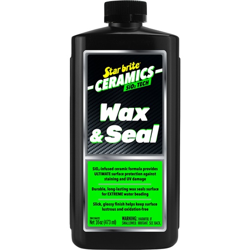 Star brite Ceramics Wax & Seal - Green Apple Scent - 16 oz
