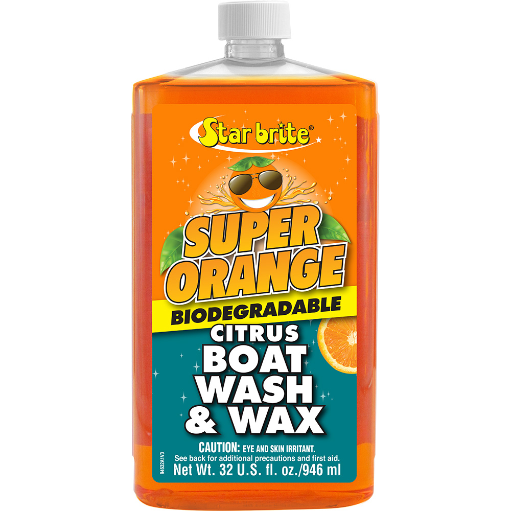 [94632] Star brite Super Orange Citrus Boat Wash & Wax - Fresh & Salt Water - 32 oz