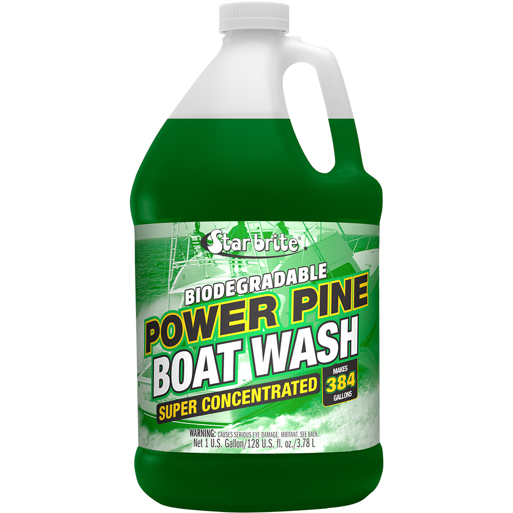 [93700] Star brite Power Pine Boat Wash - Concentrated Marine Grade Formula - 1 Gallon