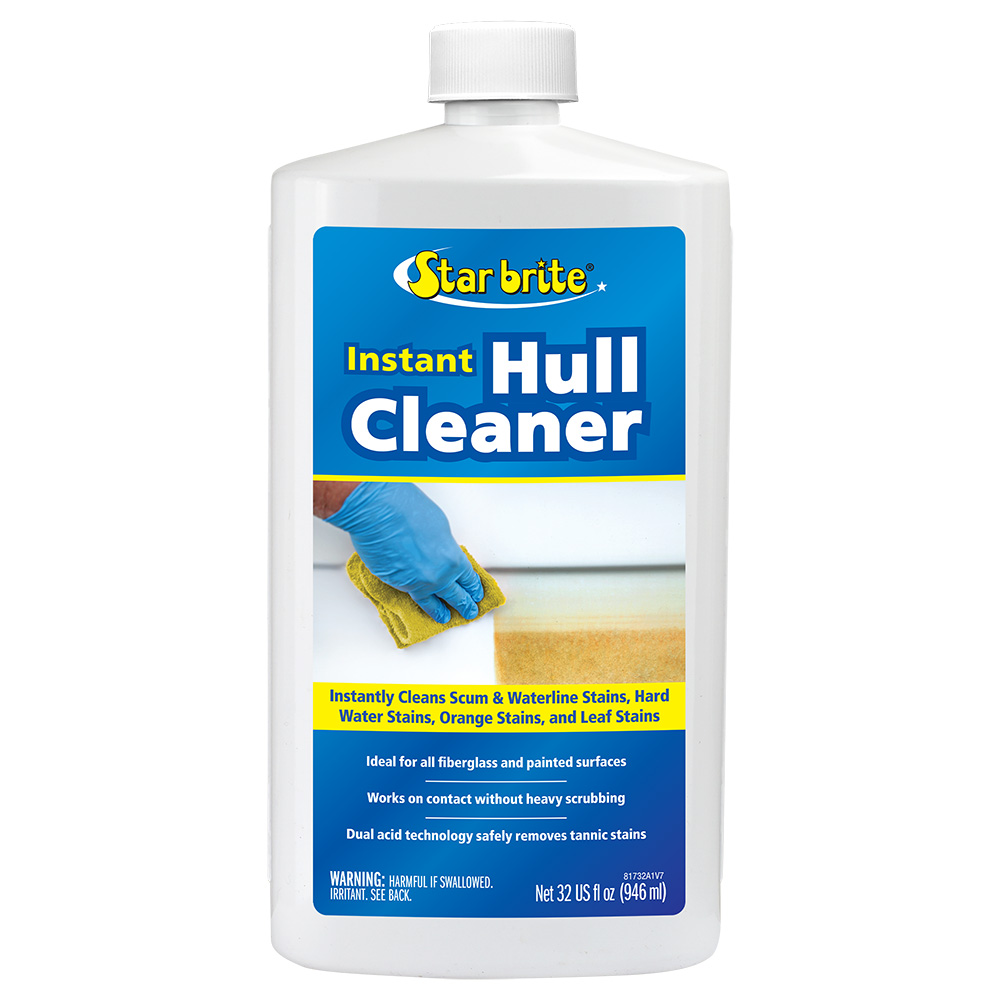 [81732] Star brite Instant Hull Cleaner - Wipe On, Rinse Off Formula - 32 oz