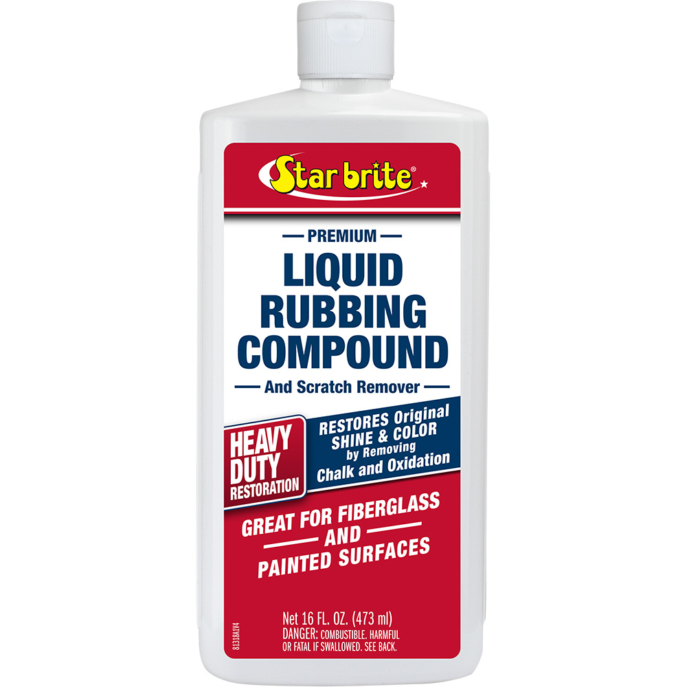 Star brite Liquid Rubbing Compound for Heavy Duty Oxidation - 16 oz