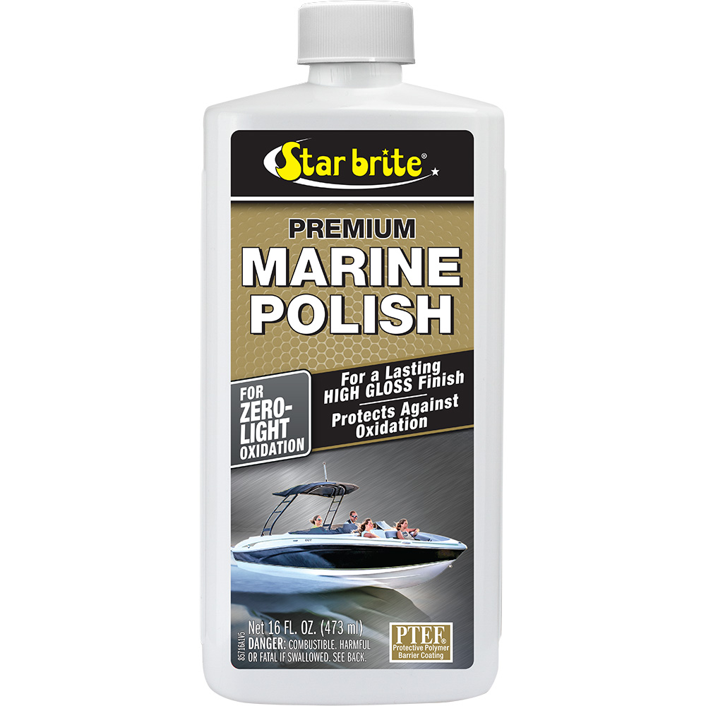 [85716] Star brite Premium Marine Polish - UV Protection & High Gloss Finish - 16 oz
