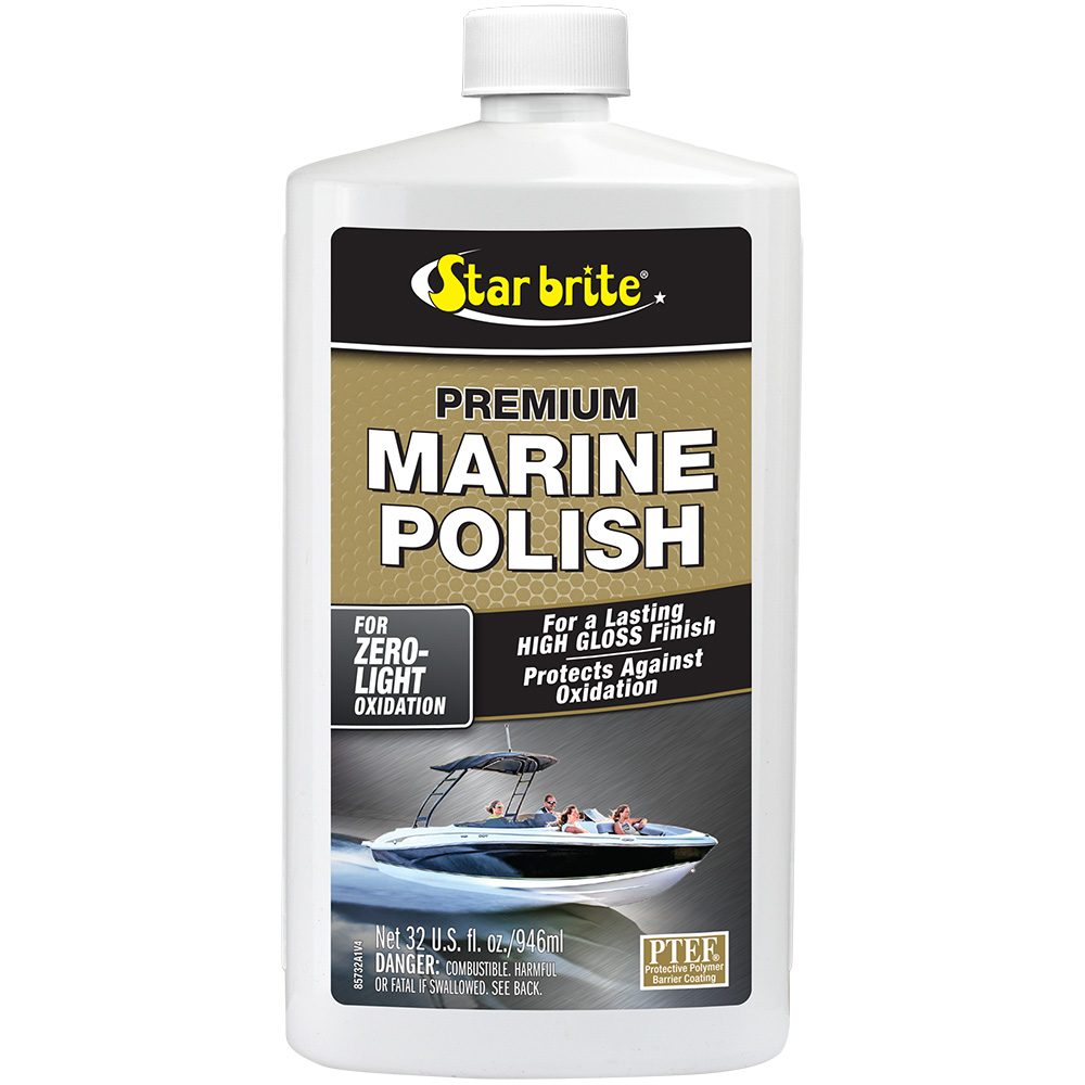 [85732] Star brite Premium Marine Polish - UV Protection & High Gloss Finish - 32 oz